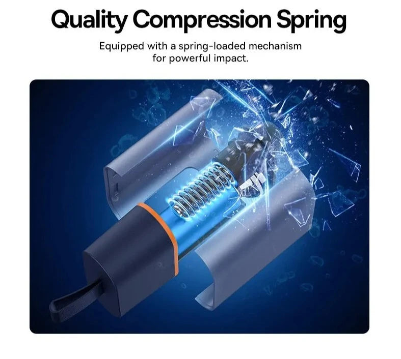 Emergency Car Window Hammer with light