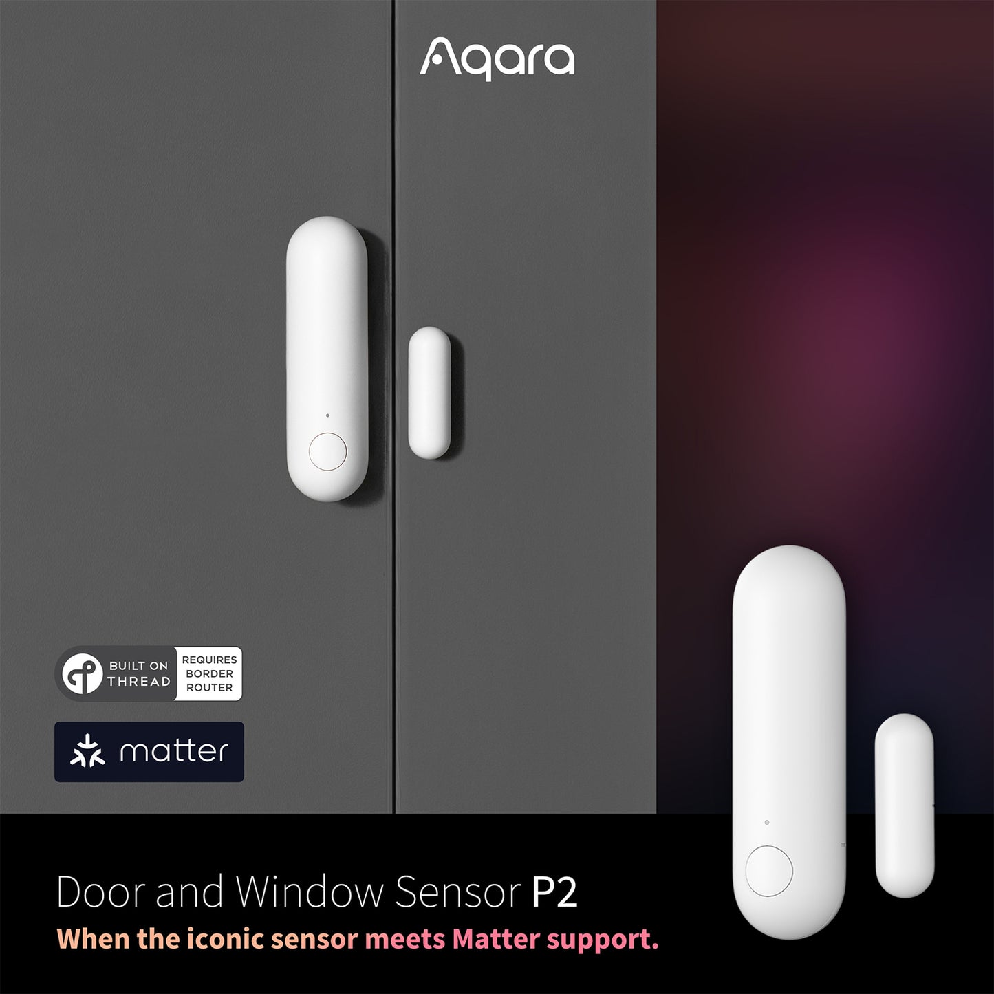 Aqara® Matter and Thread Smart Door and Window Sensor P2