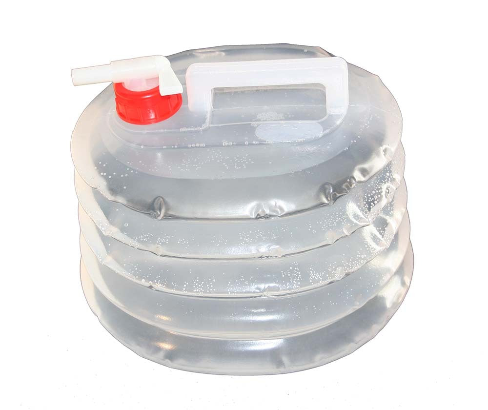 Flat Fold 2 Gallon Water Carrier with Pour Spout
