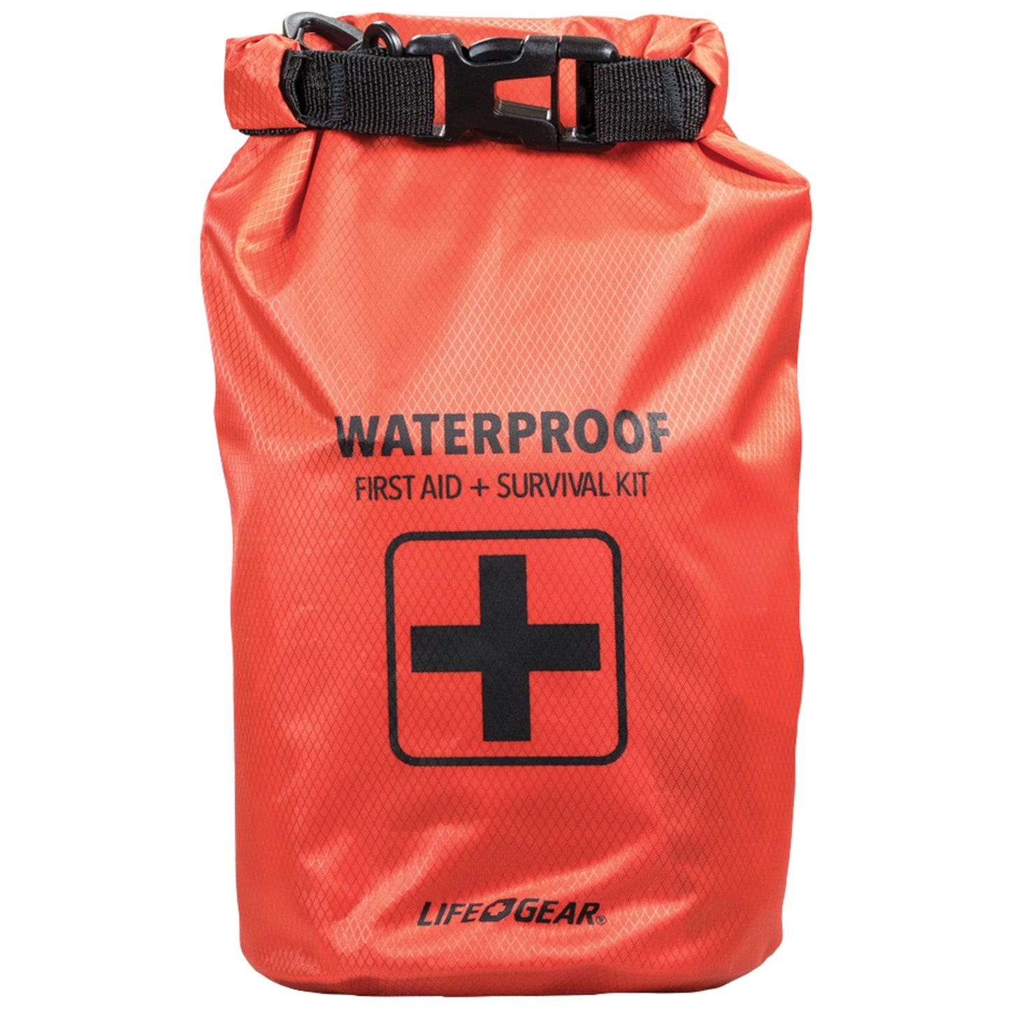 LifeGear 130-Piece Dry Bag First Aid & Survival Kit