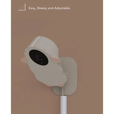 Nooie Smart Baby & Kids Security Camera with Lamb Faceplate