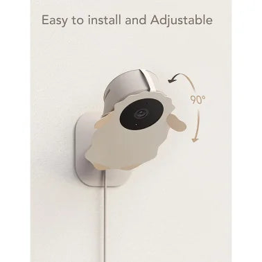 Nooie Smart Baby & Kids Security Camera with Lamb Faceplate