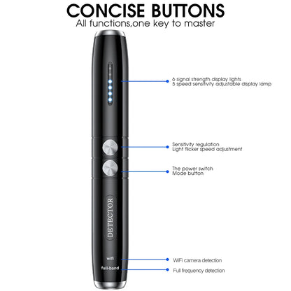 RF Signal Detector Anti-Spy Camera Tool