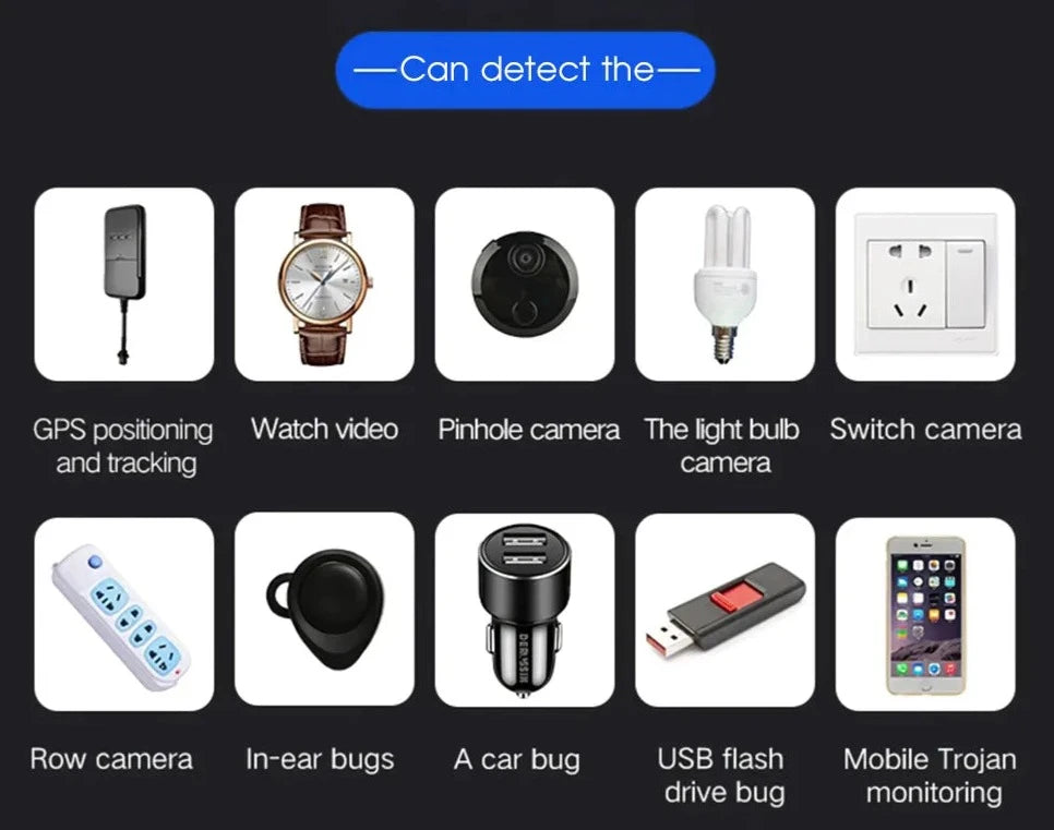 RF Signal Detector Anti-Spy Camera Tool