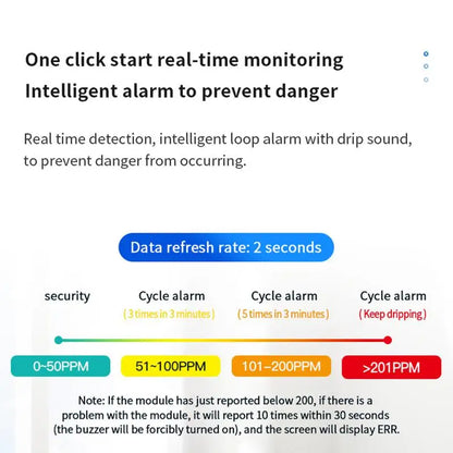 Portable Carbon Monoxide Detector