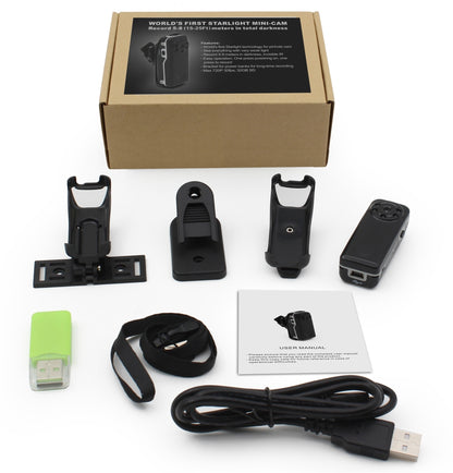 Mini IR Night Vision DVR Cam with Built-in Motion Detector